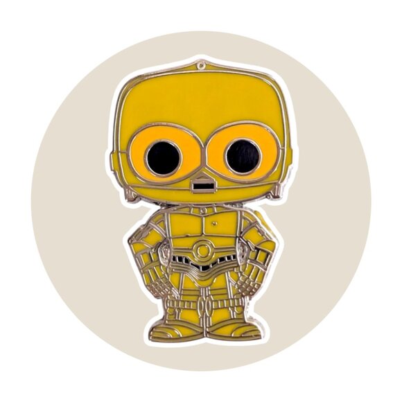 Star Wars Disney Funko POP! Pin: C-3PO - Picture 1 of 5
